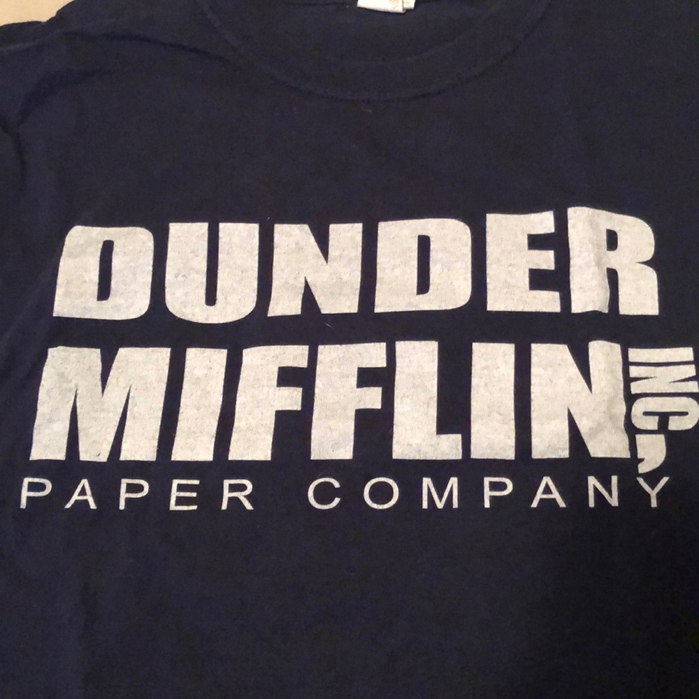 Office Themed Shirt! Adult large!